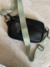 Load image into Gallery viewer, Green Gingham Bag Strap