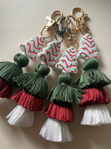 Christmas Tree Cake Tassel