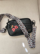 Load image into Gallery viewer, Acrylic Cherry Skull Keychain