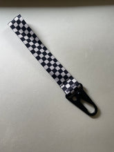 Load image into Gallery viewer, Black Checker Keystrap