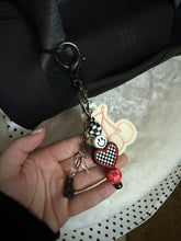 Load image into Gallery viewer, Cherry Chunky/ Heart Bag Charm