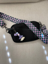 Load image into Gallery viewer, Purple Bow Charm Tassel