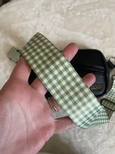 Load image into Gallery viewer, Green Gingham Bag Strap