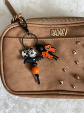 Load image into Gallery viewer, Bat &amp; Bow Chunky Bag Charm
