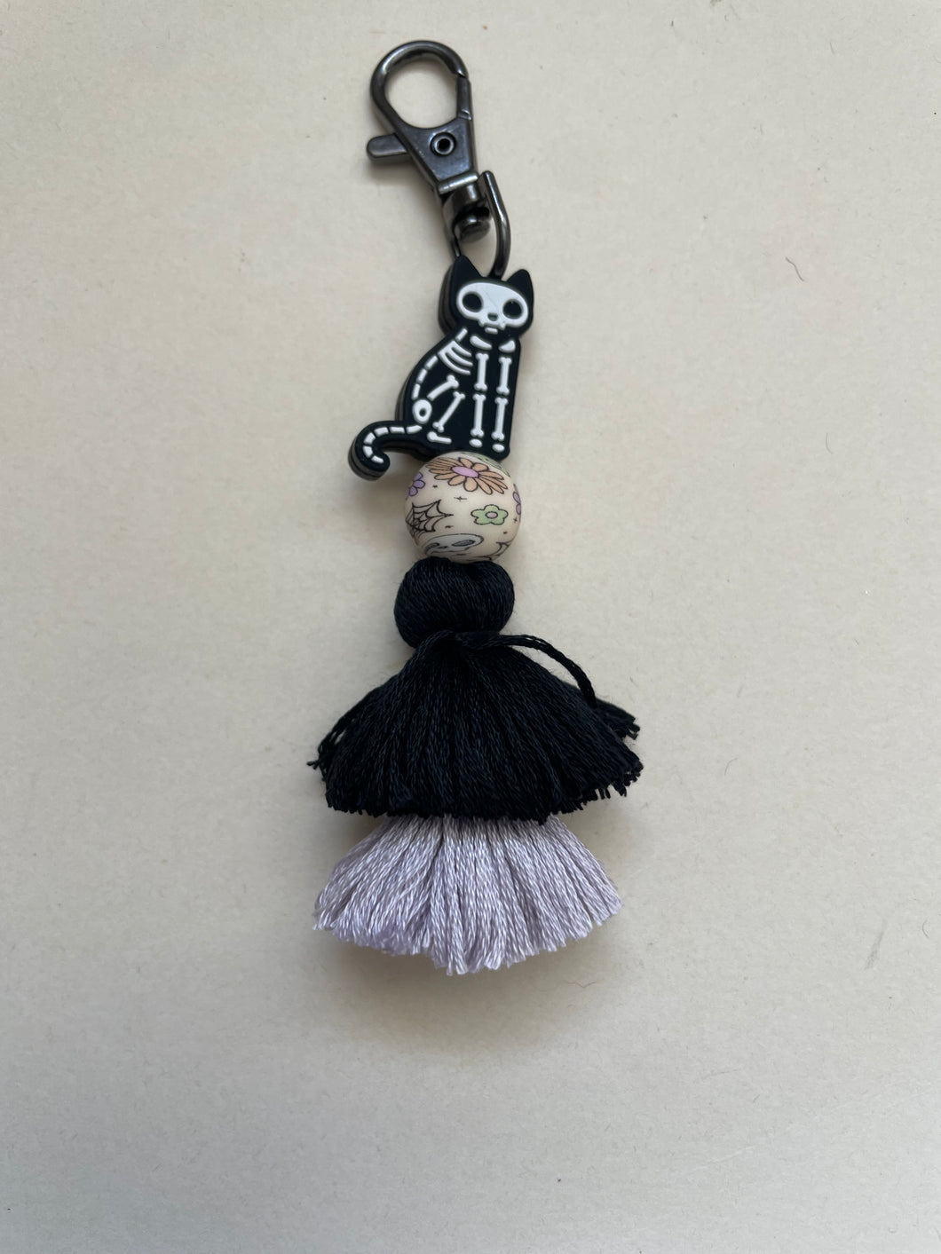Skeleton Cat Tassel