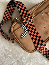 Load image into Gallery viewer, Checker Bat Keychain