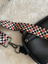 Load image into Gallery viewer, Checker Pumpkin Bag Strap
