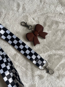 Brown Acylic Bow