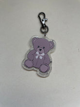 Load image into Gallery viewer, Acrylic Teddy Bear Bag Charm