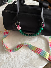 Load image into Gallery viewer, Rainbow Gingham Bag Strap