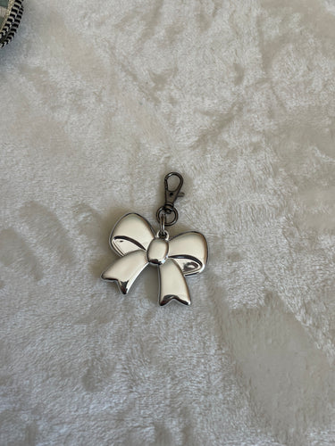 Silver Acrylic Bow