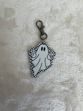 Load image into Gallery viewer, Checker Ghost Acrylic Keychain