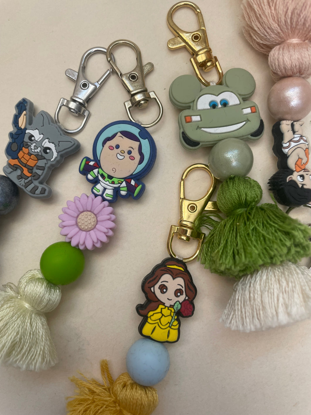 Mystery Character Tassel Keychain