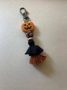 Spooky Pumpkin Tassel