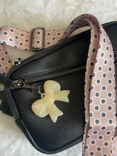 Floral Checker Bag Strap