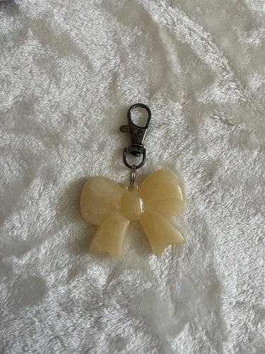 Ivory Acrylic Bow