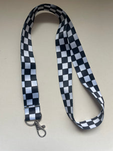 Checker Lanyard