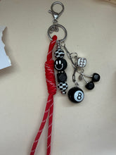 Load image into Gallery viewer, 8 Ball Chunky Bag Charm