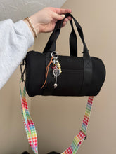 Load image into Gallery viewer, Chunky Polka Dot Heart Bag Charm