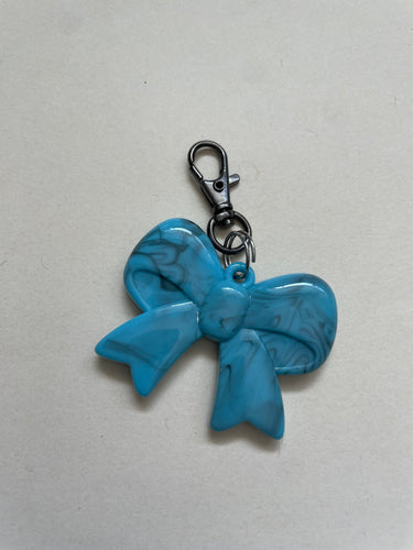 Turquoise Acrylic Bow