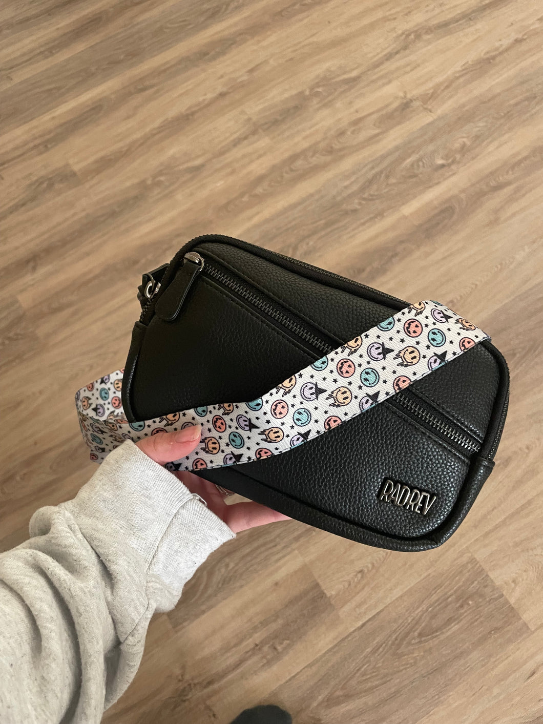 Spooky Smiley Bag Strap