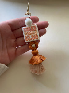 Tired Moms Club/ Flower Tassel