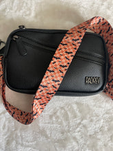 Load image into Gallery viewer, Orange Checker Bat Bag Strap