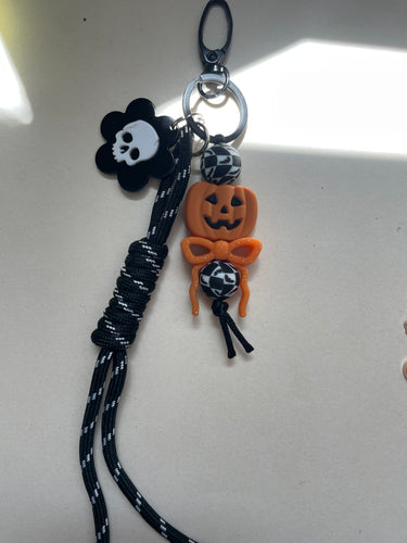 Jack o Lantern Chunky Bag Charm