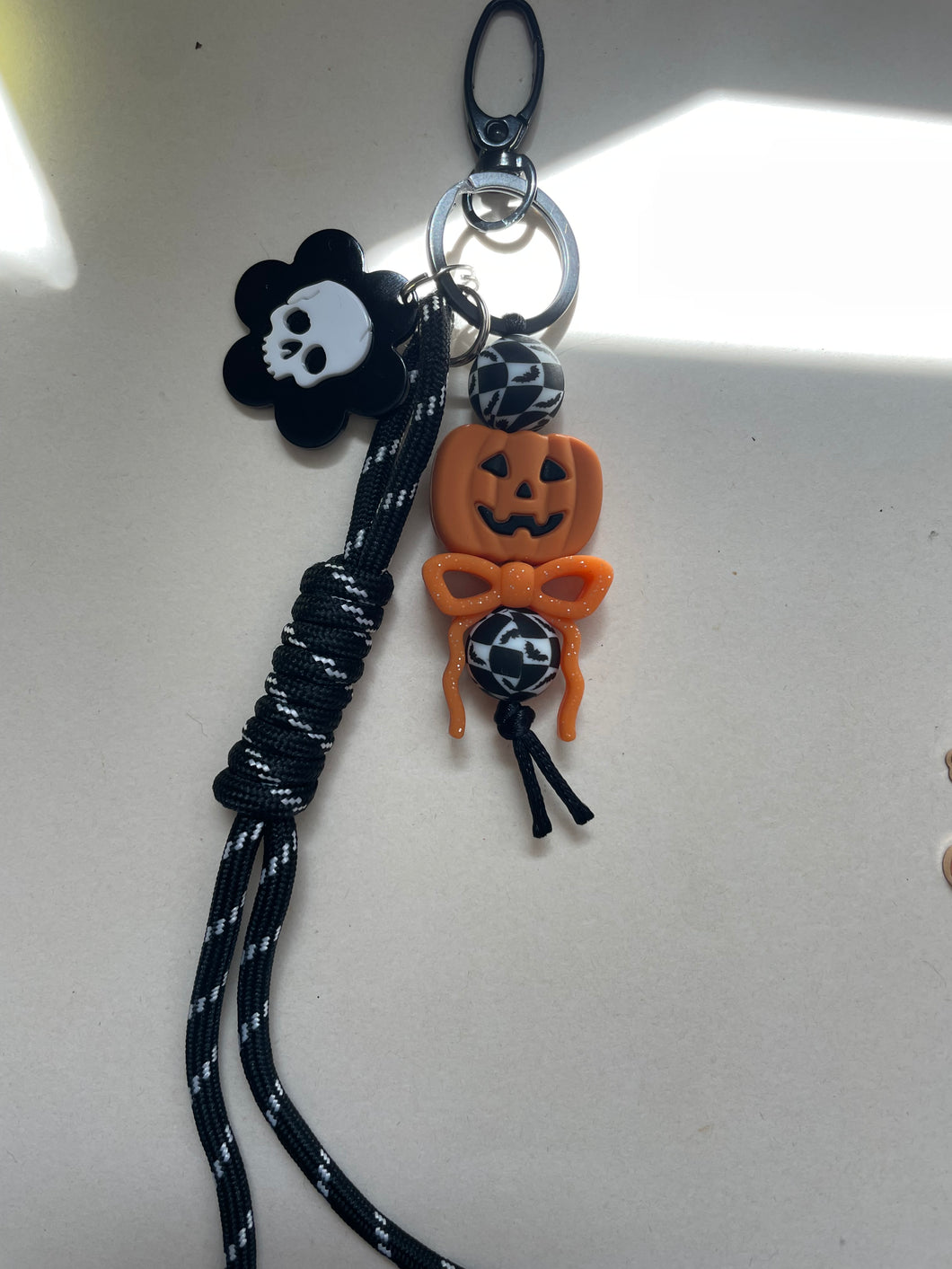 Jack o Lantern Chunky Bag Charm