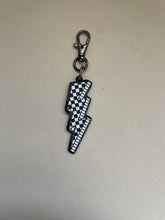 Load image into Gallery viewer, Checker Acrylic Lightning Bolt