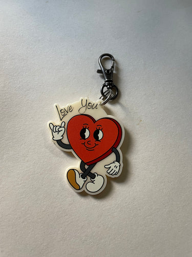 Love You Acrylics Keychain