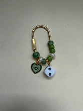 Load image into Gallery viewer, Green Carabiner Keychain