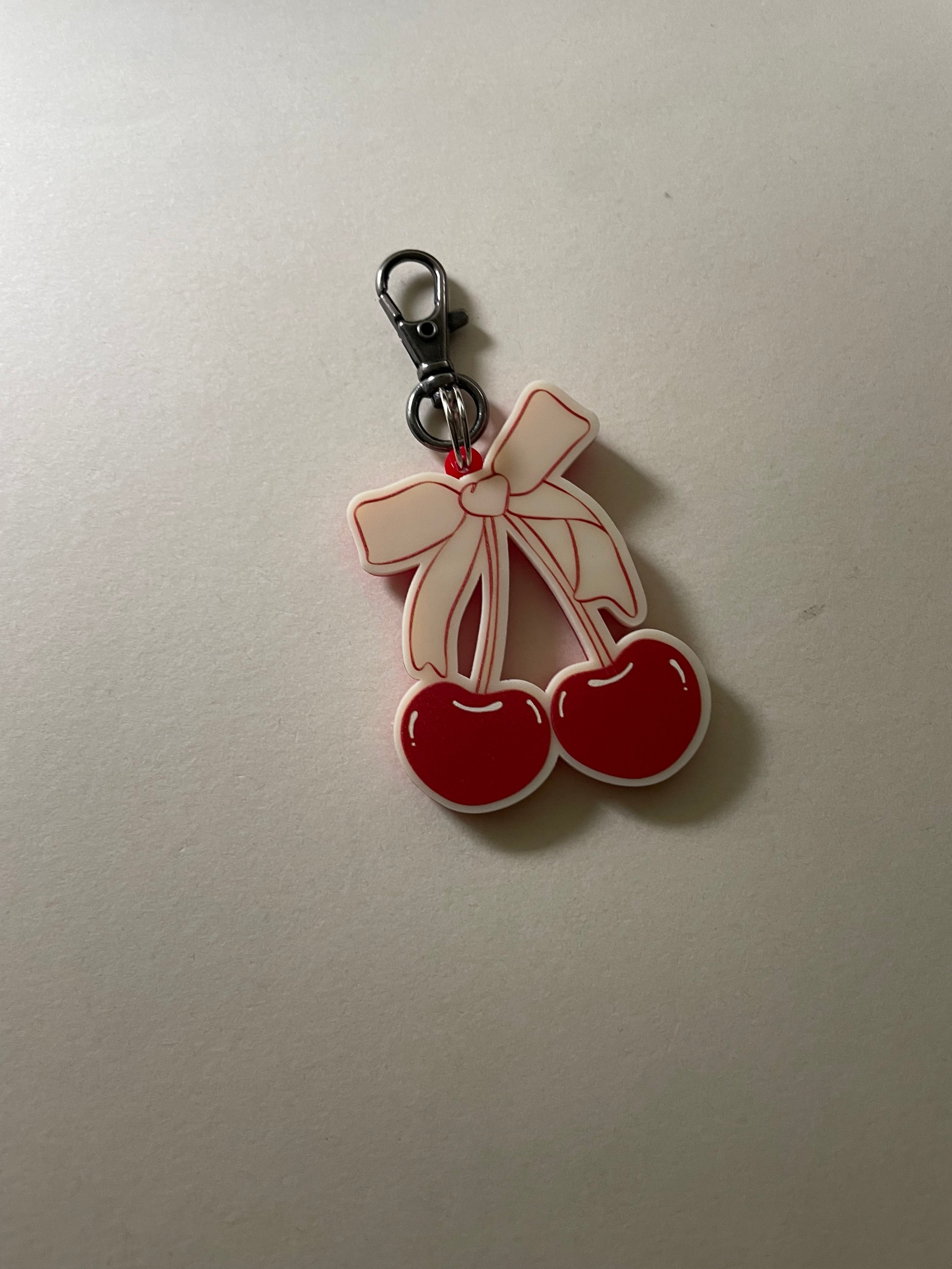 Acrylic Cherry Keychain – Reece & Co. By Kiana