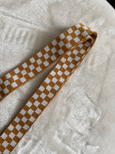 Load image into Gallery viewer, Honey Checker Bag Strap