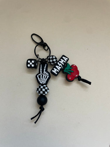 Mama Cherry Chunky Bag Charm