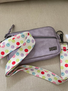 Colorful Smiley Bag Strap