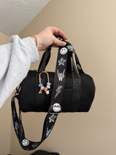 Load image into Gallery viewer, Black &amp; White Icon Bag Strap