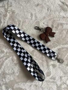 Checker Lanyard
