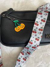 Load image into Gallery viewer, Acrylic Pumpkin Cherry Keychain