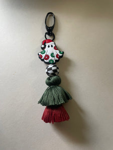 Santa Hat Ghost Tassel