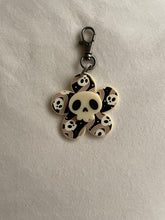 Load image into Gallery viewer, Skull Flower Acrylic keychain