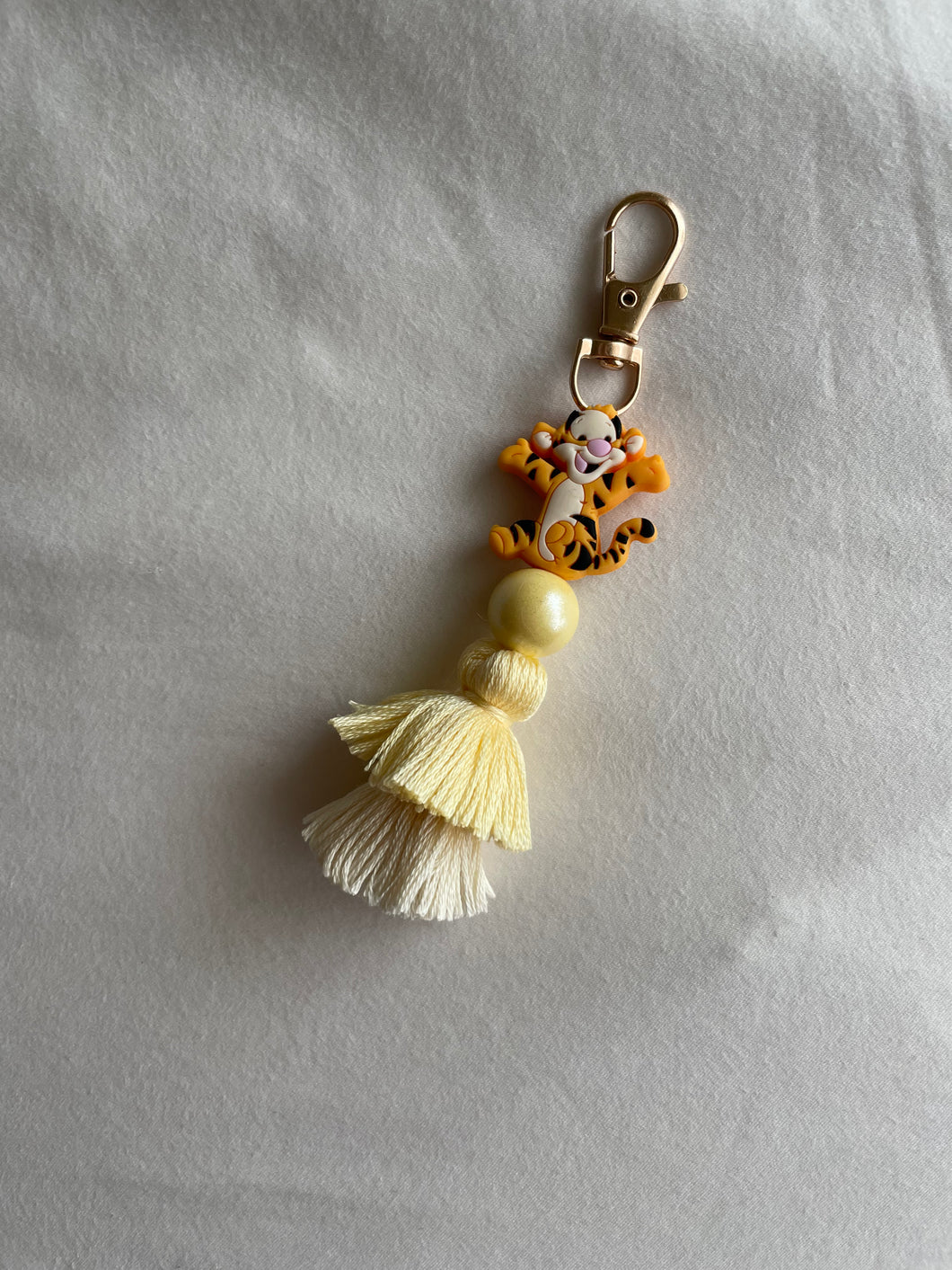 Tiger Tassel Keychain