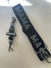 Load image into Gallery viewer, Checker Lightning Mama Keychain