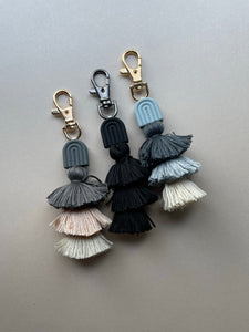 Silicone Arch BEADED MINI TASSEL