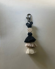 Load image into Gallery viewer, Checker Mouse Beaded Tassel