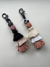 Load image into Gallery viewer, Dark Pink Cheetah Tassel