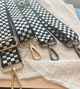 Gingham Bag Strap READY TO SHIP