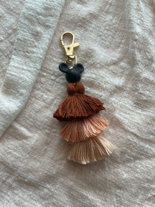 Cute magical mouse tassel keychain, magical accessories- Stoney clover bag accessories 