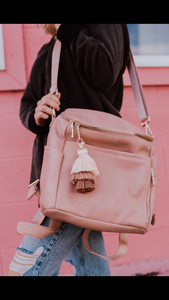 Dusty Pink Tassel