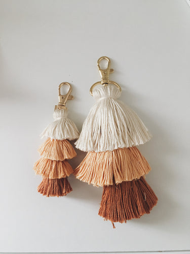 Fall Orange Tassel